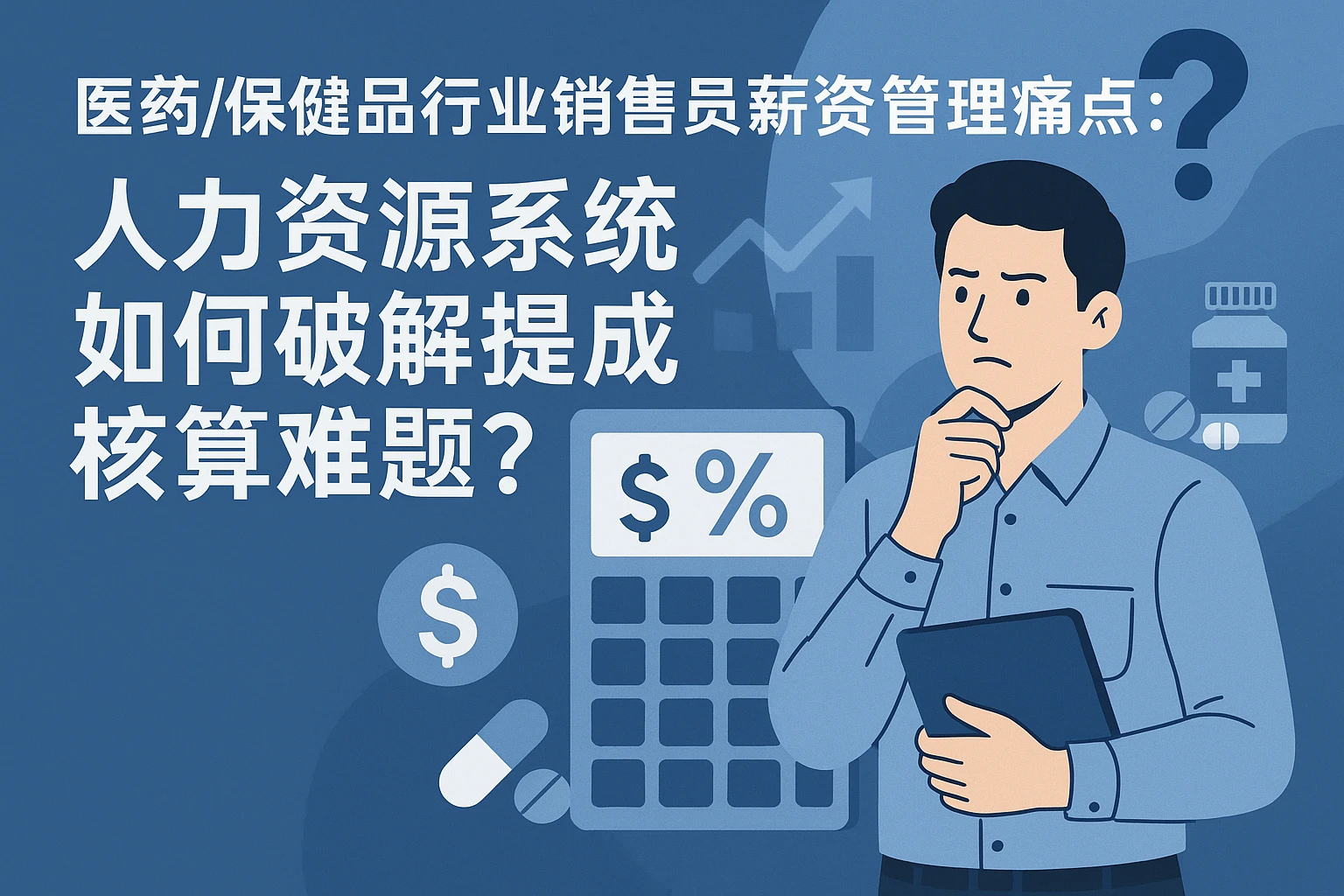 医药/保健品行业销售员薪资管理痛点：人力资源系统如何破解提成核算难题？