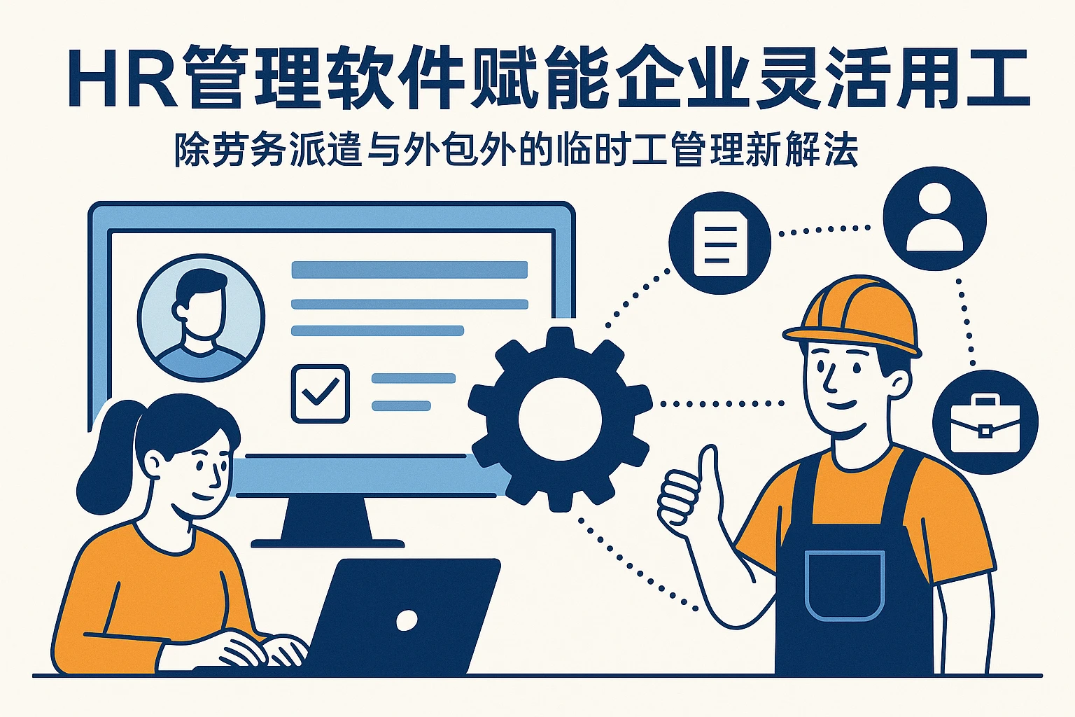 HR管理软件赋能企业灵活用工：除劳务派遣与外包外的临时工管理新解法