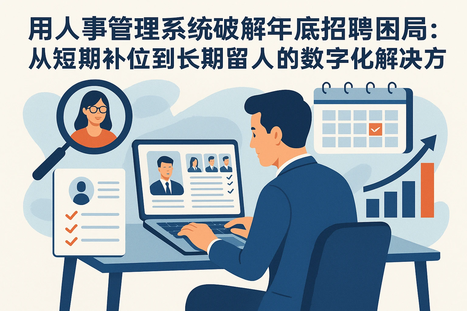 用人事管理系统破解年底招聘困局：从短期补位到长期留人的数字化解决方案