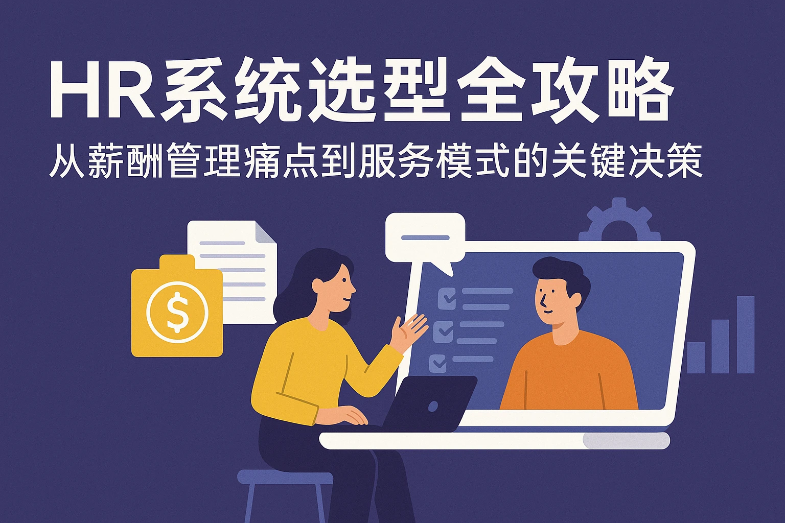 HR系统选型全攻略：从薪酬管理痛点到服务模式的关键决策