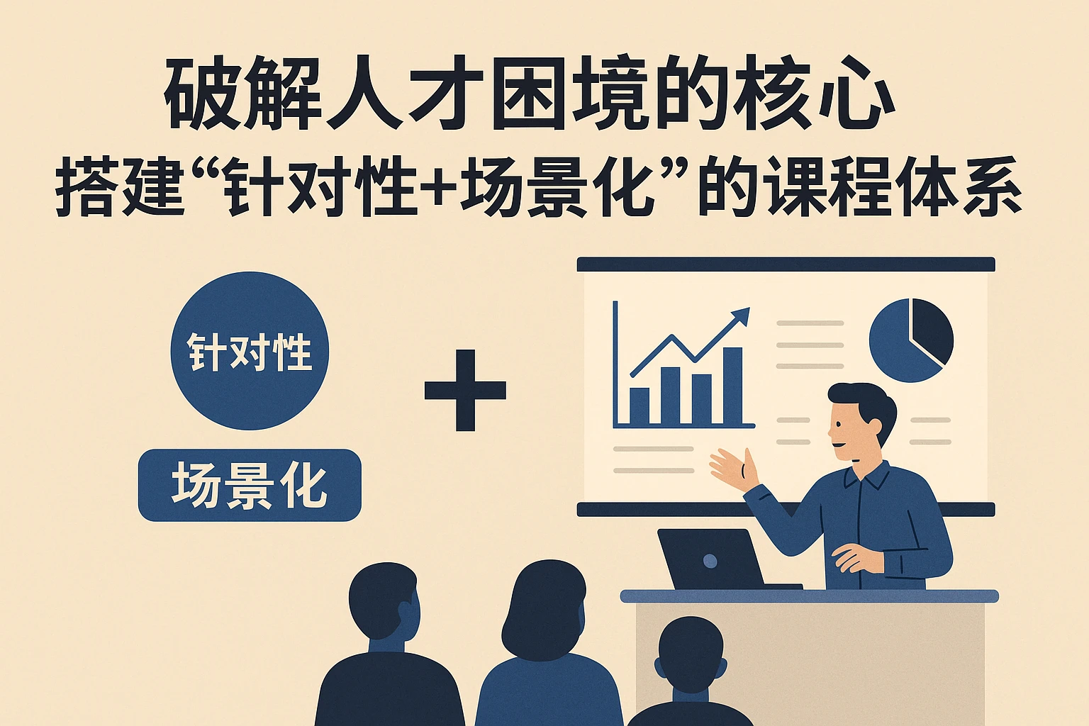 二、破解人才困境的核心：搭建“针对性+场景化”的课程体系