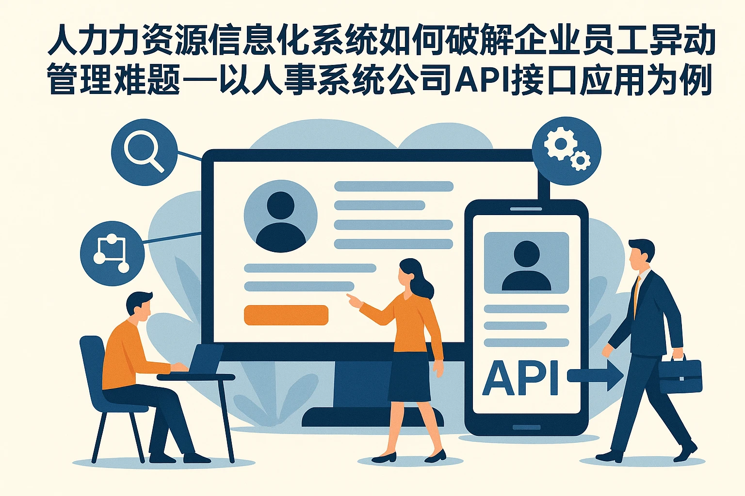 人力资源信息化系统如何破解企业员工异动管理难题——以人事系统公司API接口应用为例