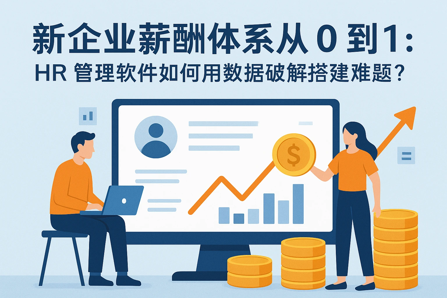 新企业薪酬体系从0到1：HR管理软件如何用数据破解搭建难题？