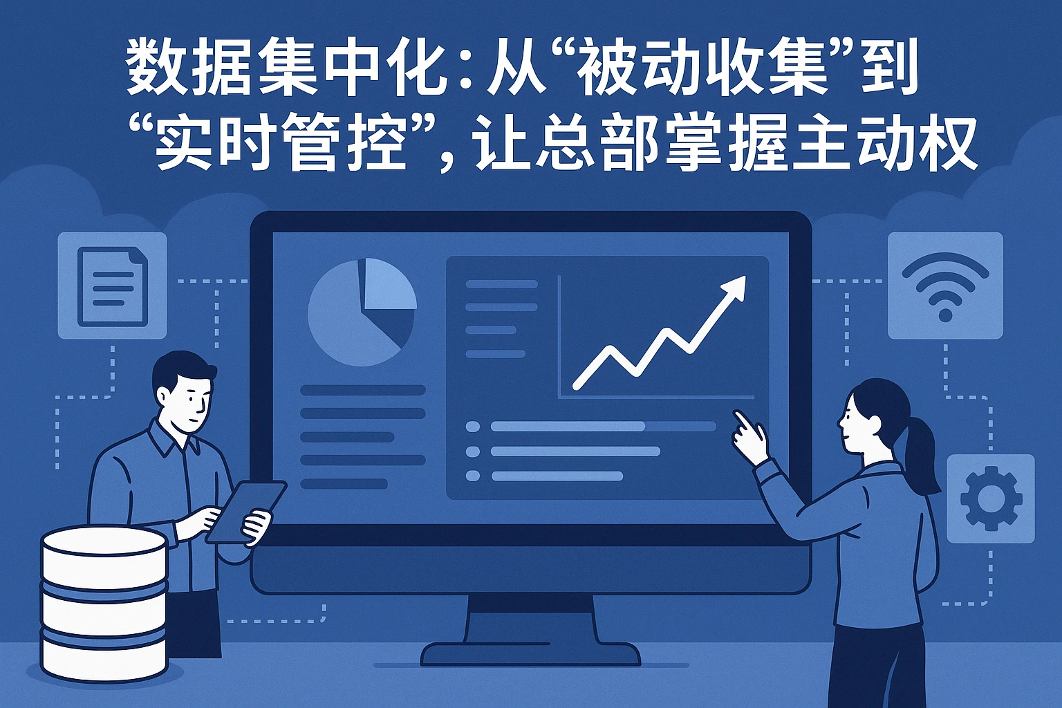 2. 数据集中化：从“被动收集”到“实时管控”，让总部掌握主动权