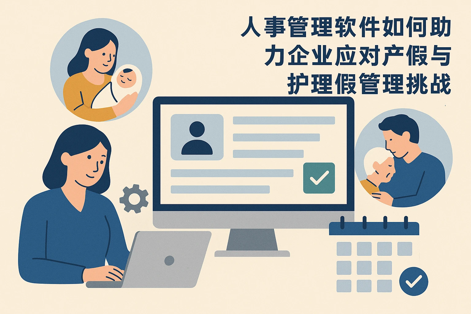 人事管理软件如何助力企业应对产假与护理假管理挑战？