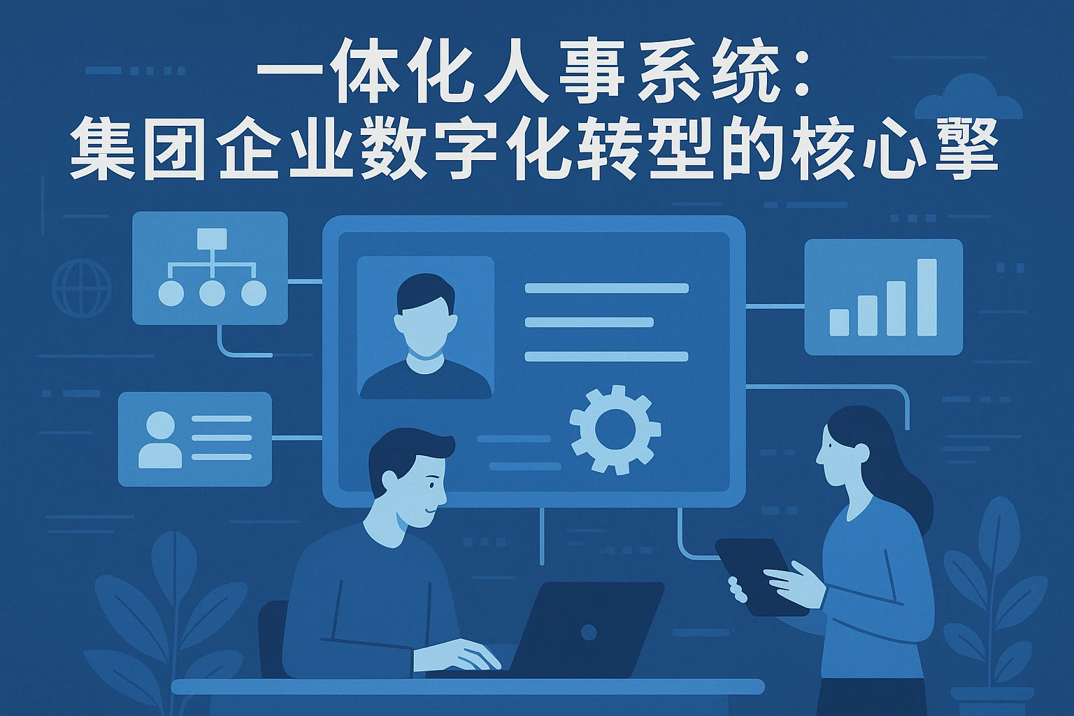 一体化人事系统：集团企业数字化转型的核心引擎