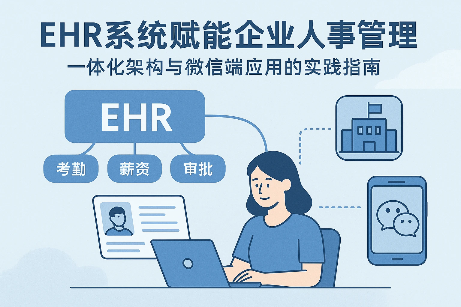 EHR系统赋能企业人事管理：一体化架构与微信端应用的实践指南