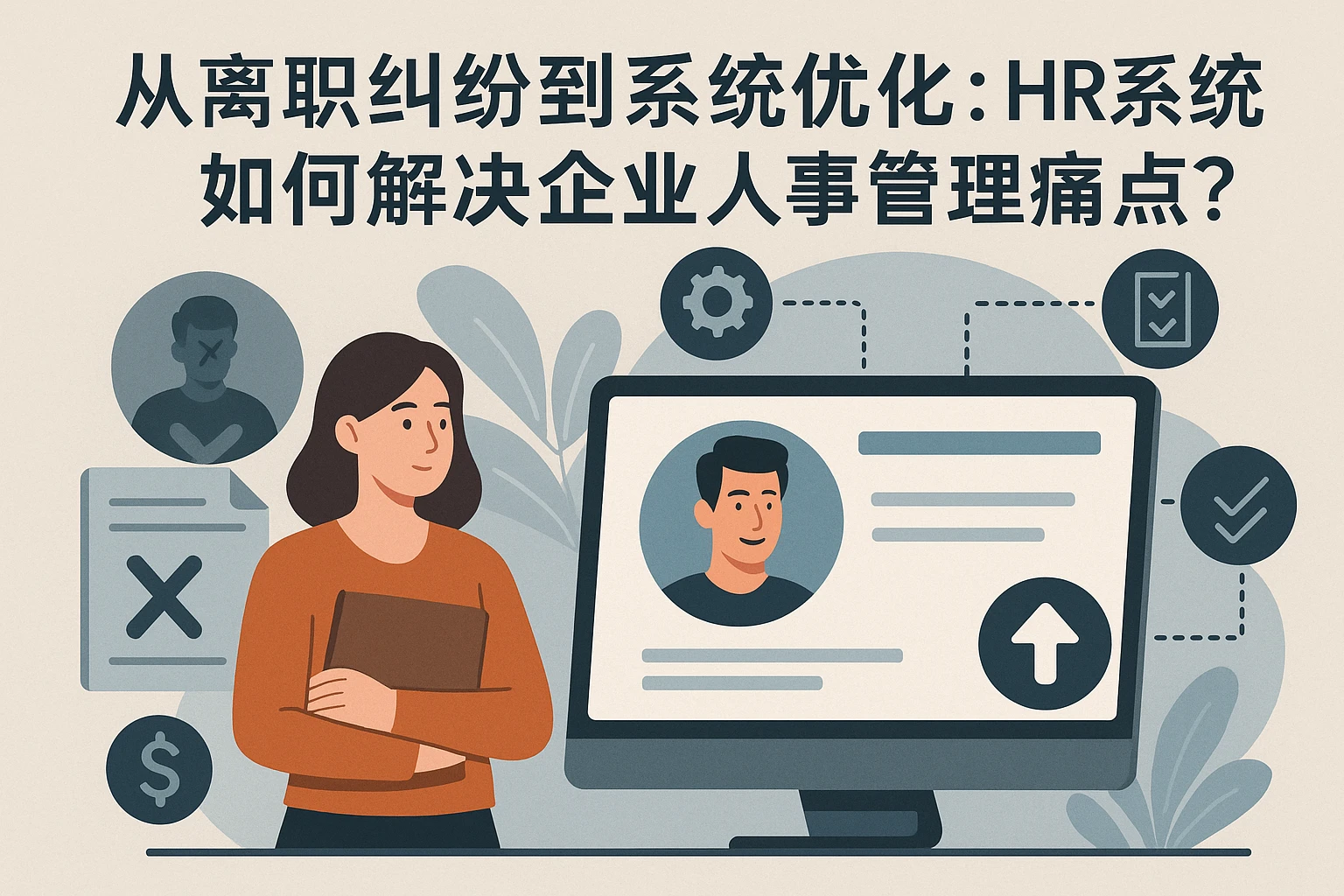 从离职纠纷到系统优化：HR系统如何解决企业人事管理痛点？