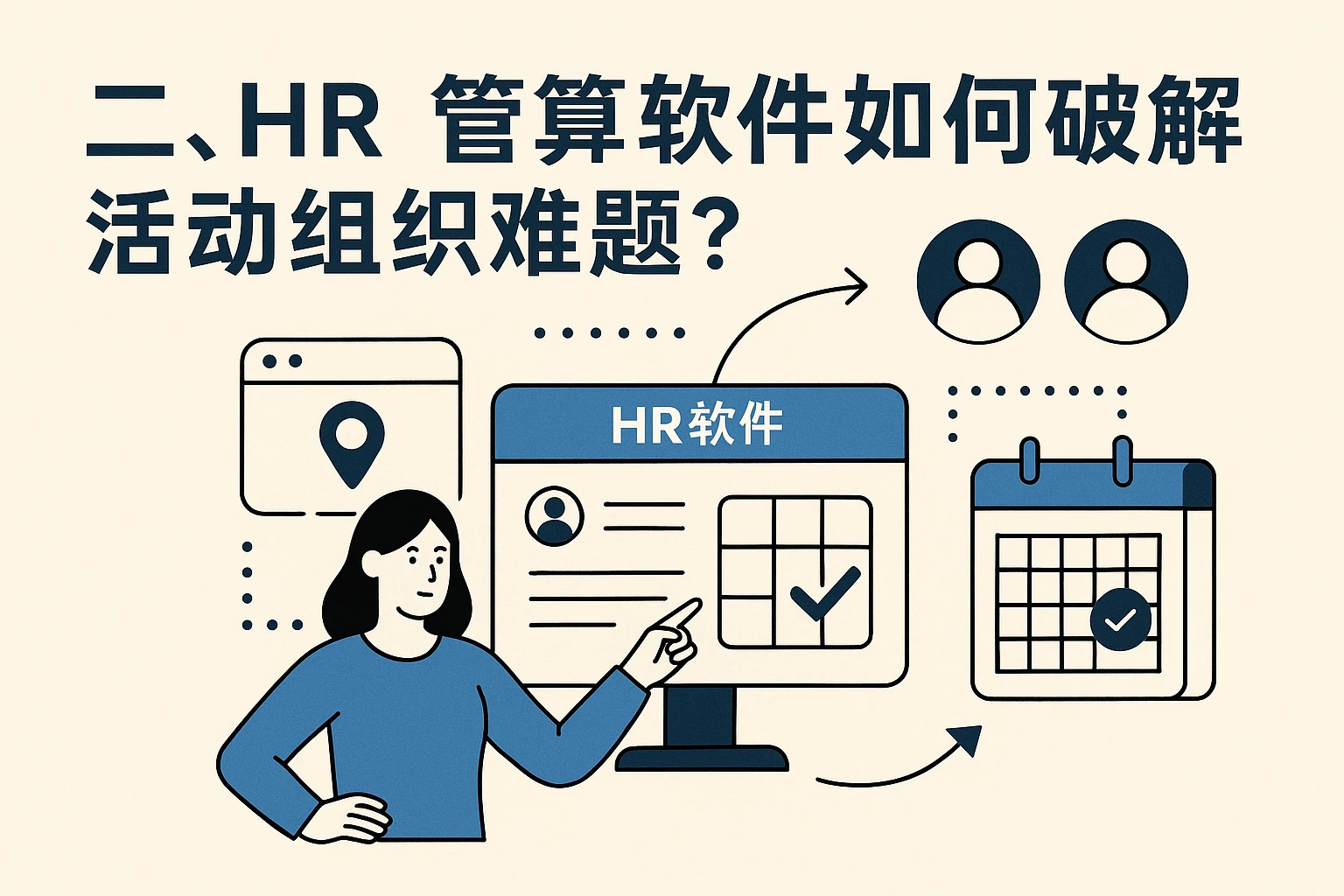 二、HR管理软件如何破解活动组织难题？