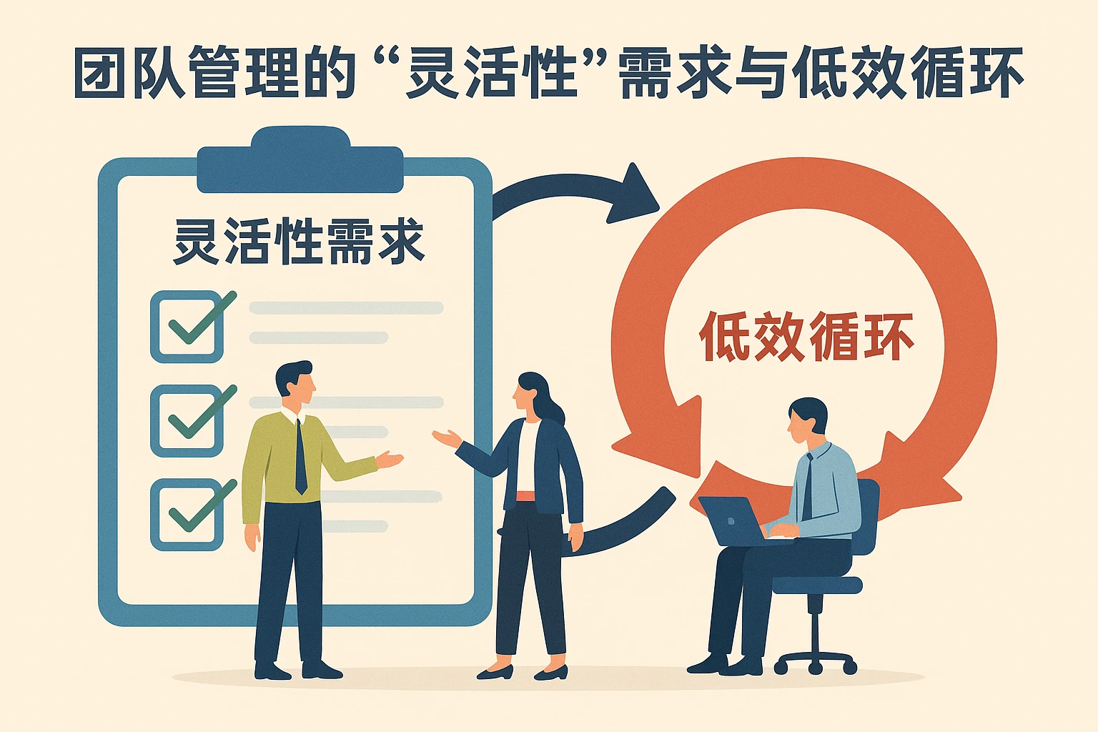 2. 团队管理的“灵活性”需求与低效循环