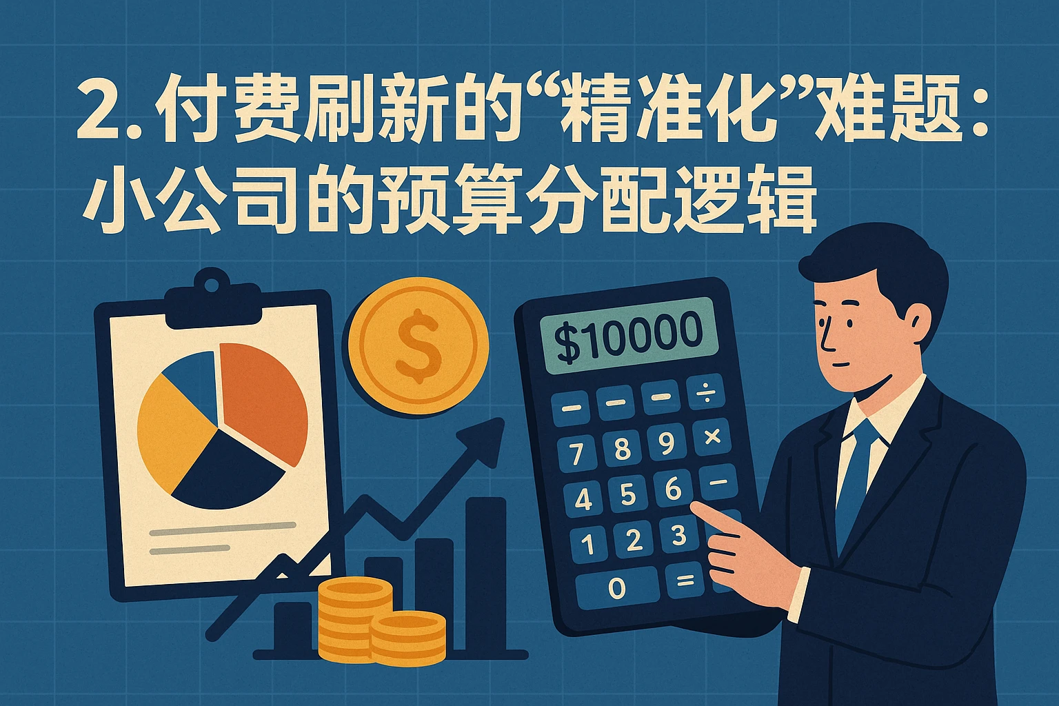 2. 付费刷新的“精准化”难题：小公司的预算分配逻辑