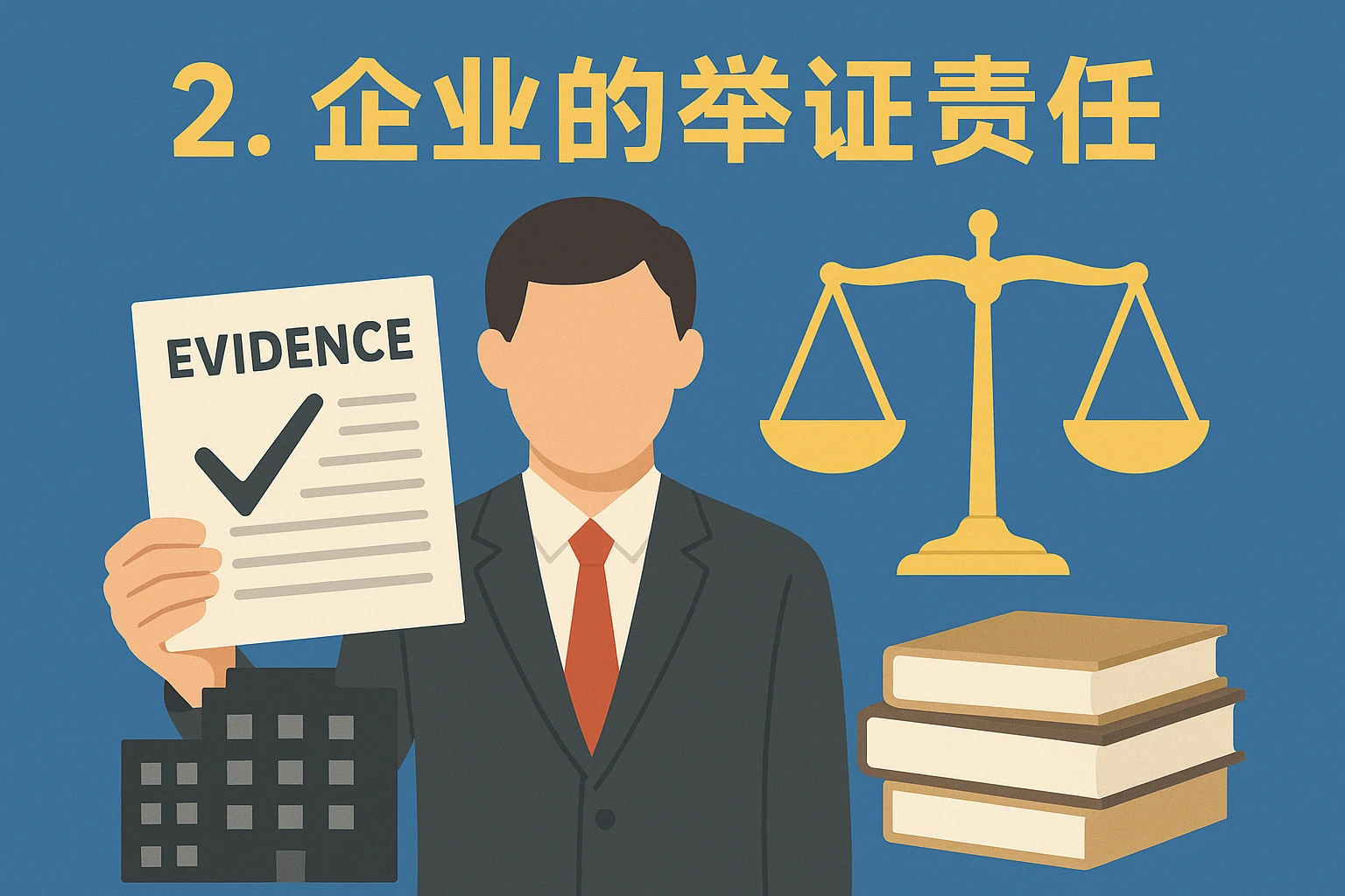 2. 企业的举证责任