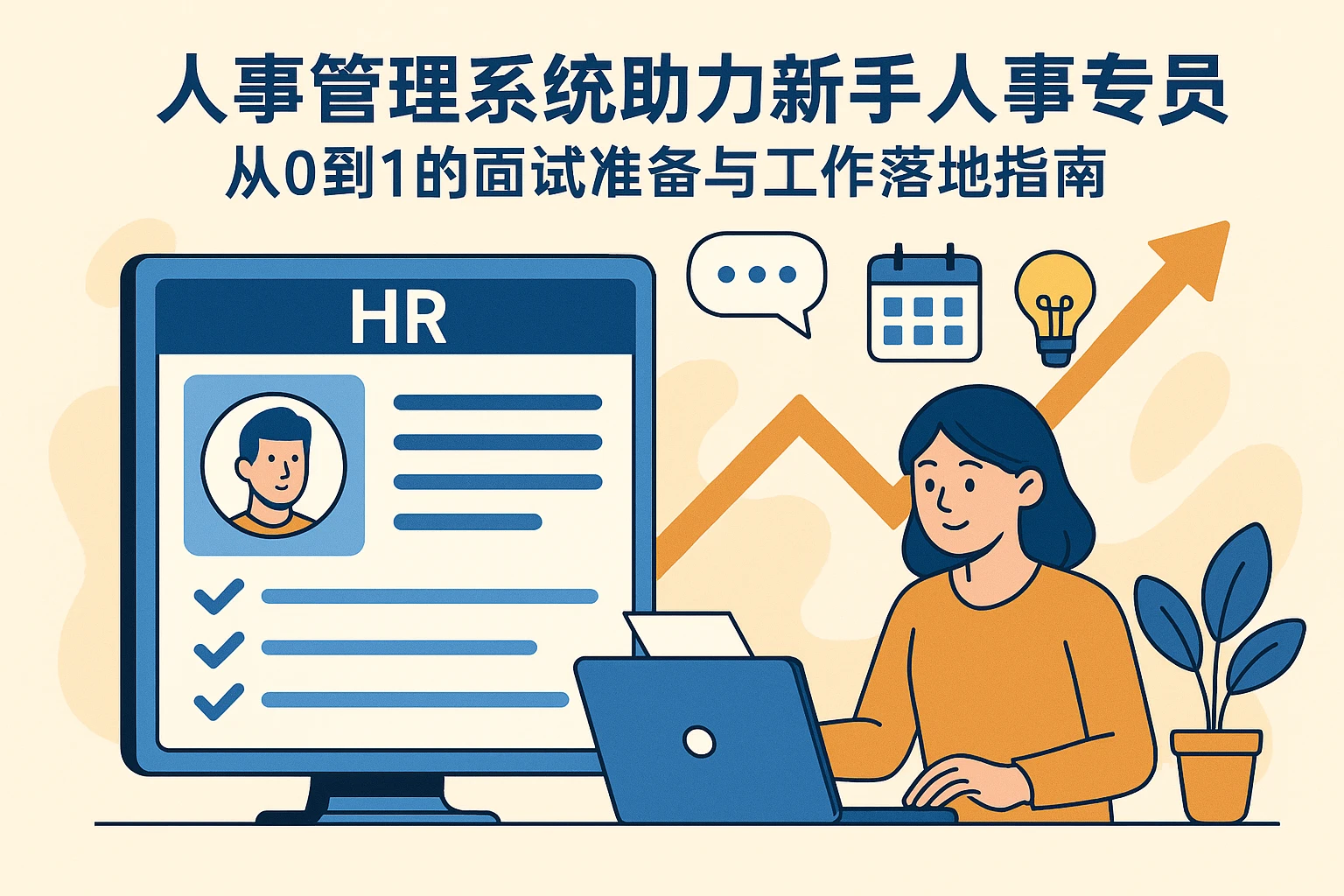 人事管理系统助力新手人事专员：从0到1的面试准备与工作落地指南