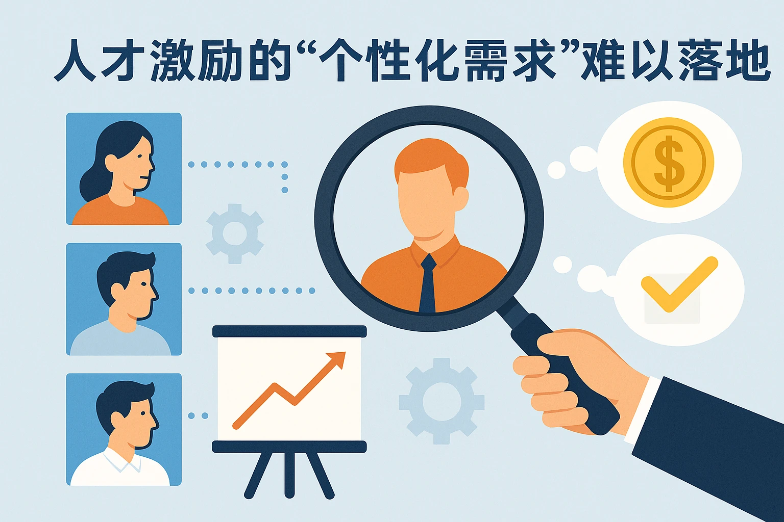 2. 人才激励的“个性化需求”难以落地
