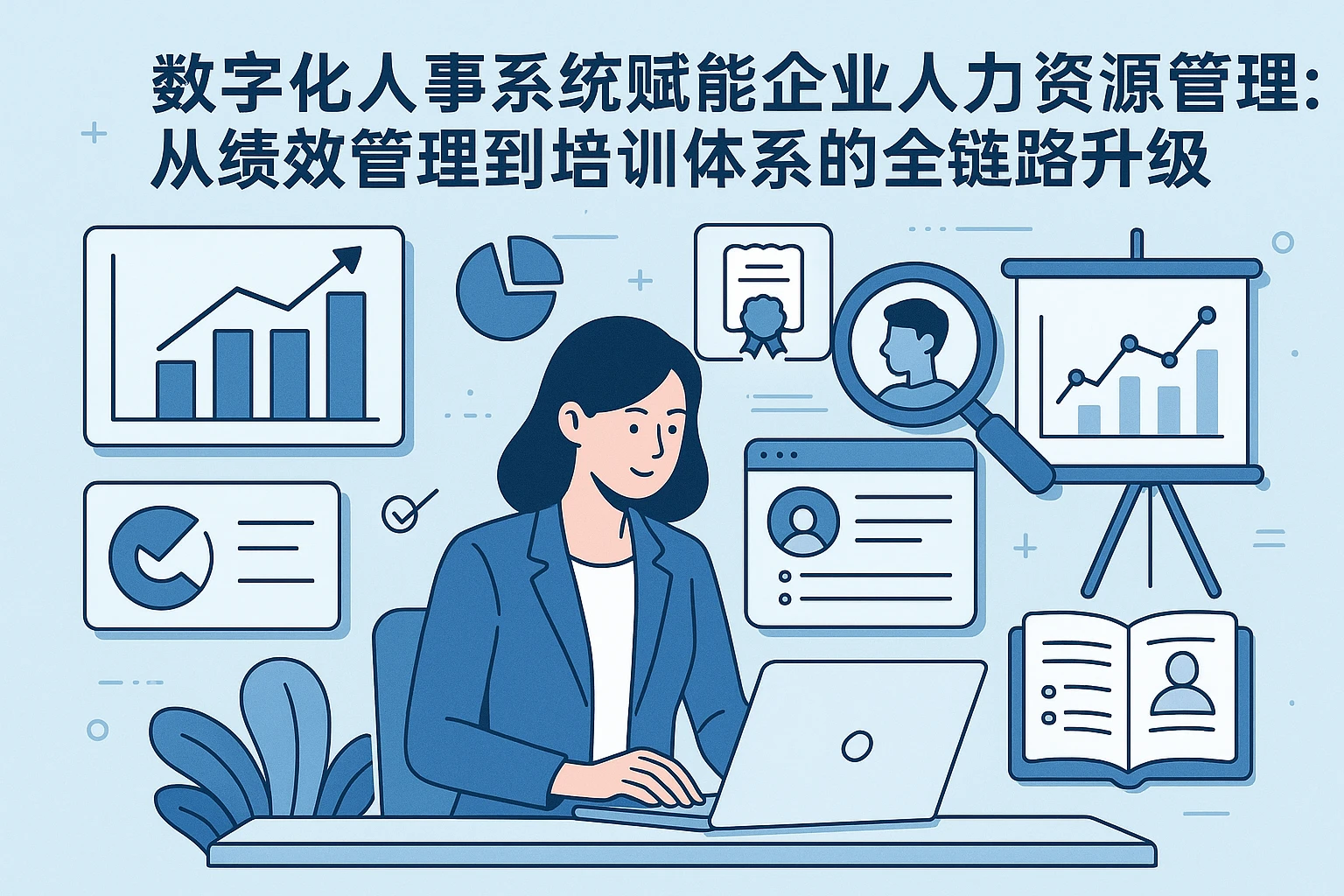 数字化人事系统赋能企业人力资源管理：从绩效管理到培训体系的全链路升级