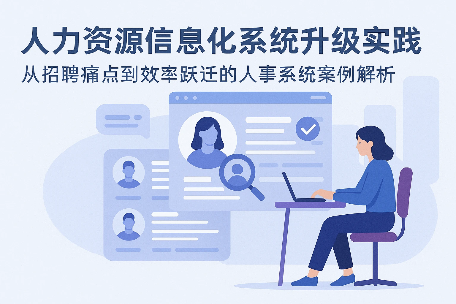 人力资源信息化系统升级实践：从招聘痛点到效率跃迁的人事系统案例解析