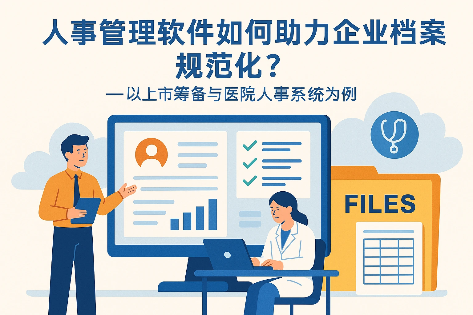 人事管理软件如何助力企业档案规范化？——以上市筹备与医院人事系统为例