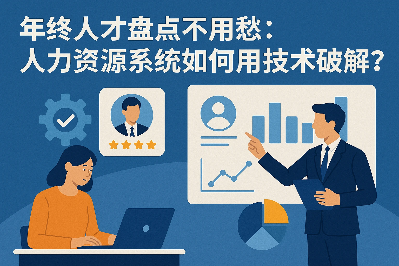 年终人才盘点不用愁：人力资源系统如何用技术破解痛点？