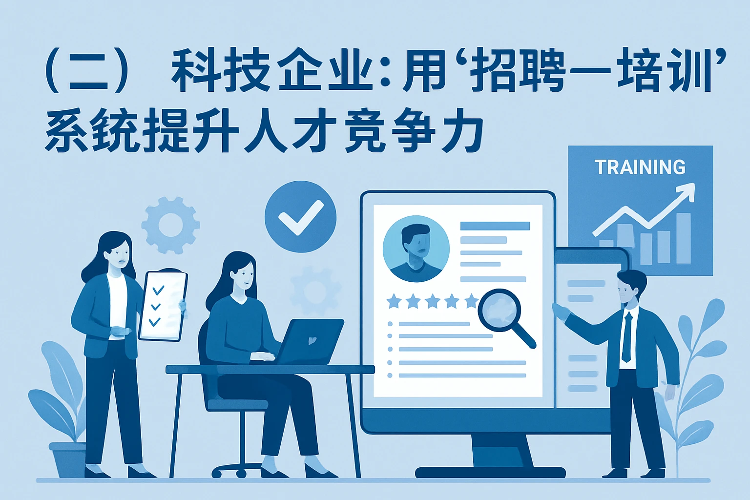 （二）科技企业：用“招聘-培训”系统提升人才竞争力