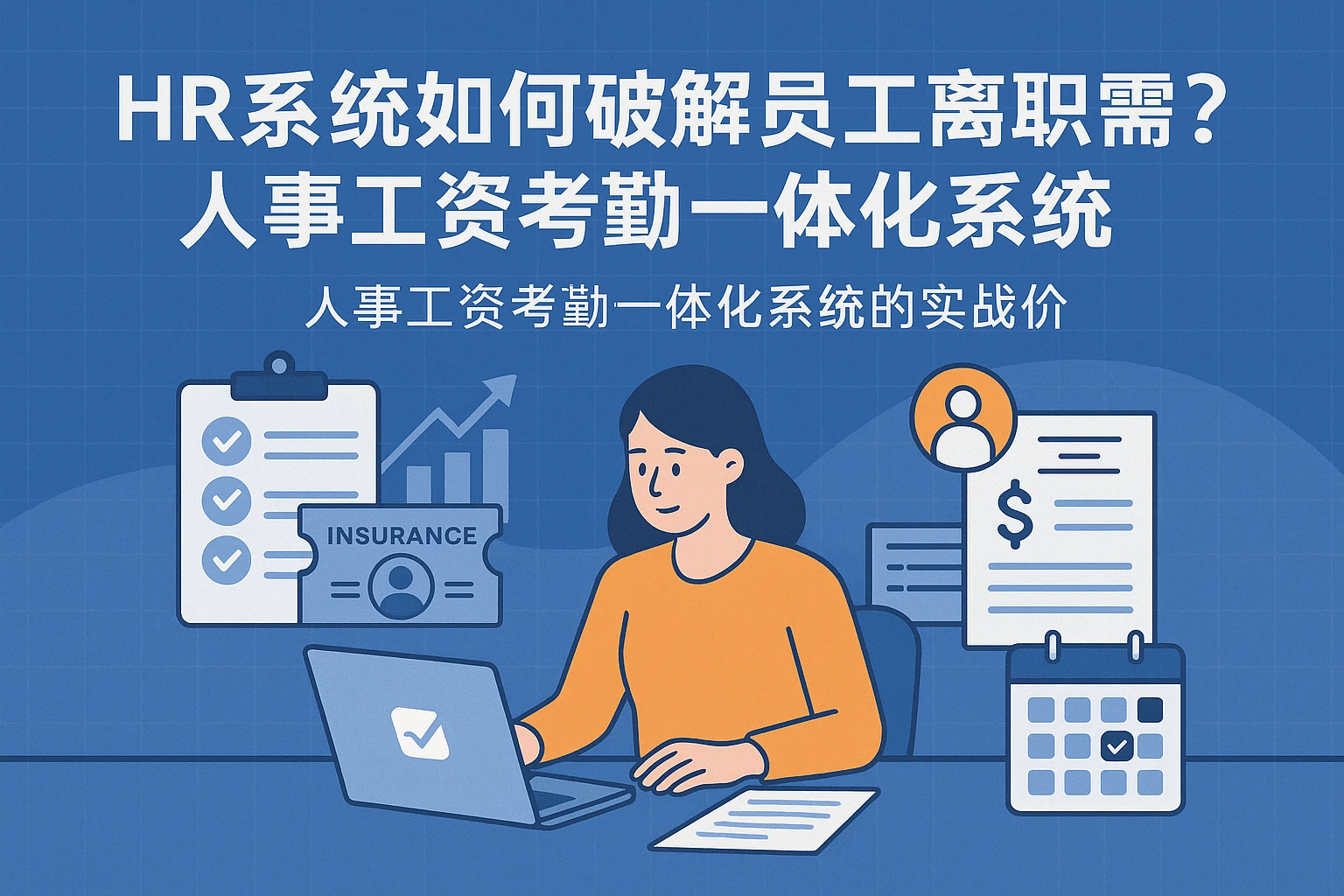 HR系统如何破解员工离职社保缴纳难题？人事工资考勤一体化系统的实战价值
