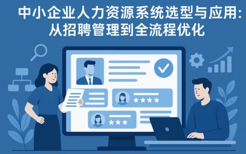 中小企业人力资源系统选型与应用：从招聘管理到全流程优化