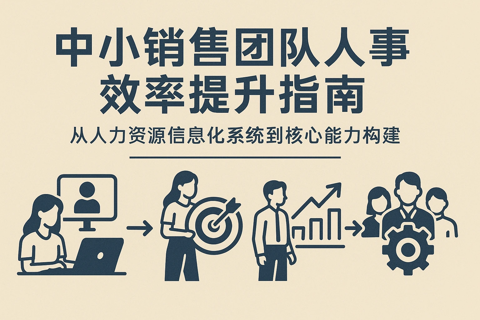 中小销售团队人事效率提升指南：从人力资源信息化系统到核心能力构建
