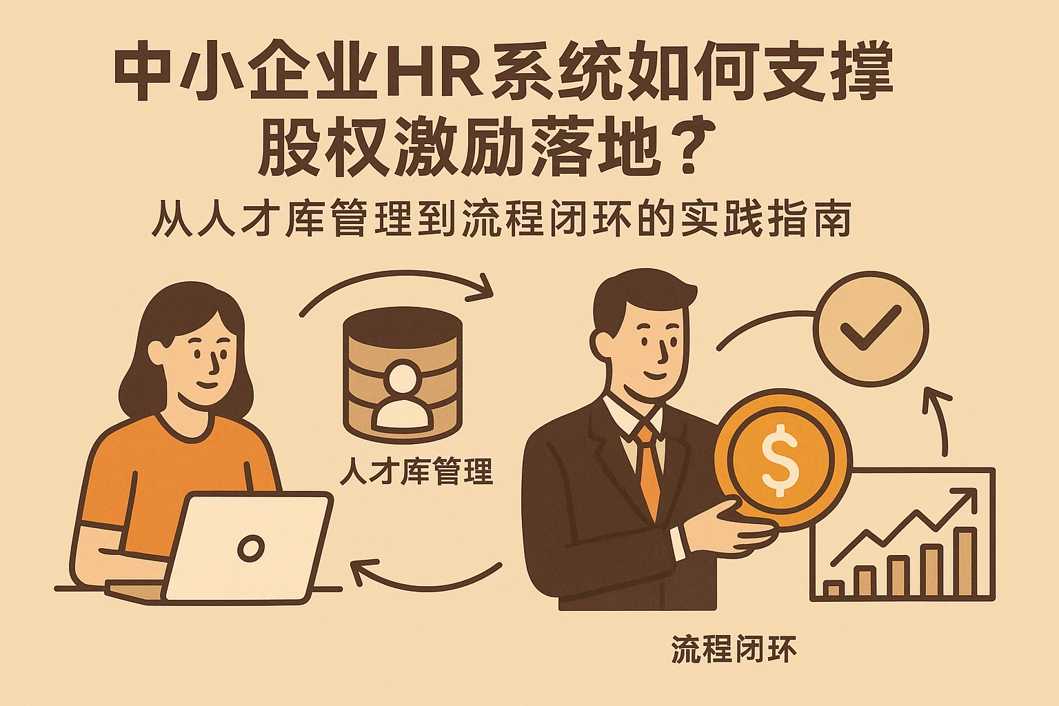 中小企业HR系统如何支撑股权激励落地？从人才库管理到流程闭环的实践指南