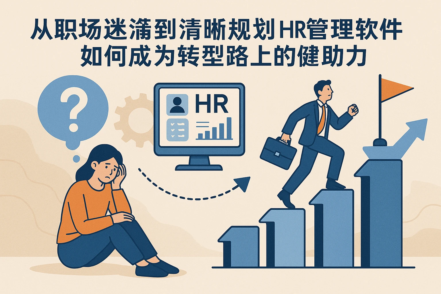 从职场迷茫到清晰规划：HR管理软件如何成为转型路上的关键助力
