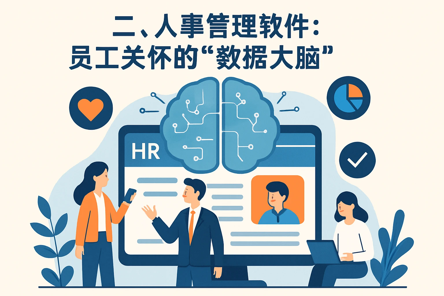 二、人事管理软件：员工关怀的“数据大脑”