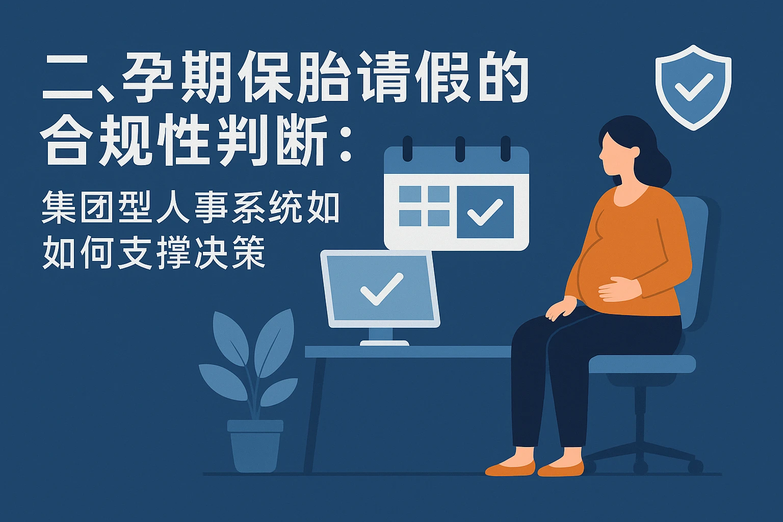 二、孕期保胎请假的合规性判断：集团型人事系统如何支撑决策