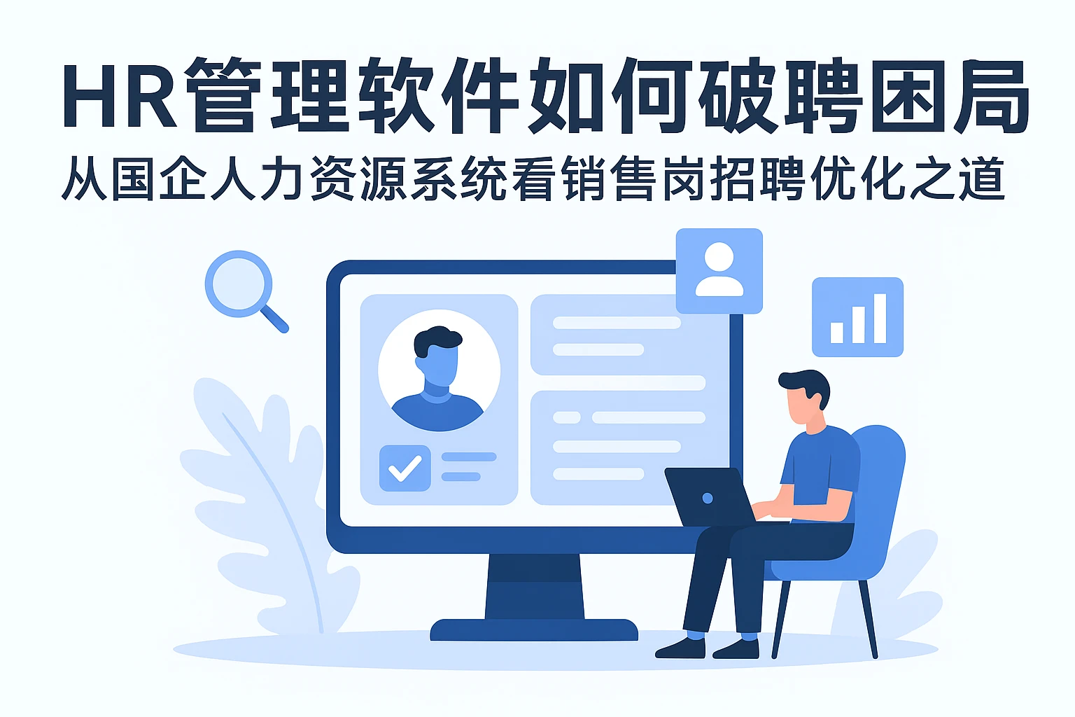 HR管理软件如何破解招聘困局？从国企人力资源系统看销售岗招聘优化之道