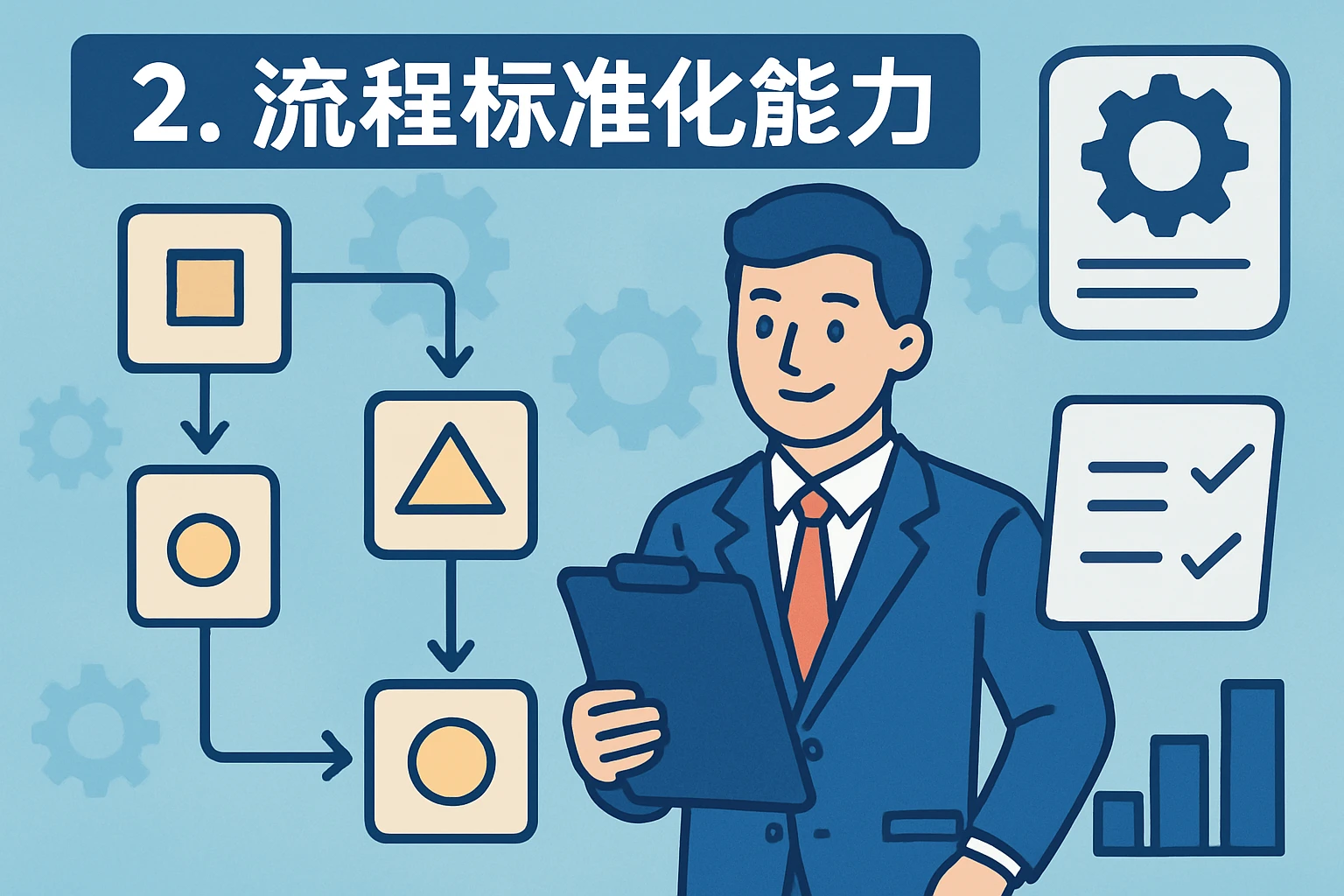 2. 流程标准化能力