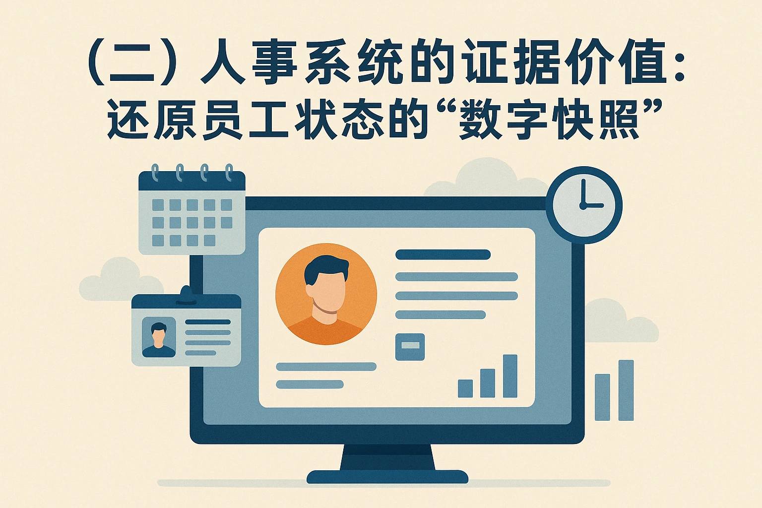（二）人事系统的证据价值：还原员工状态的“数字快照”