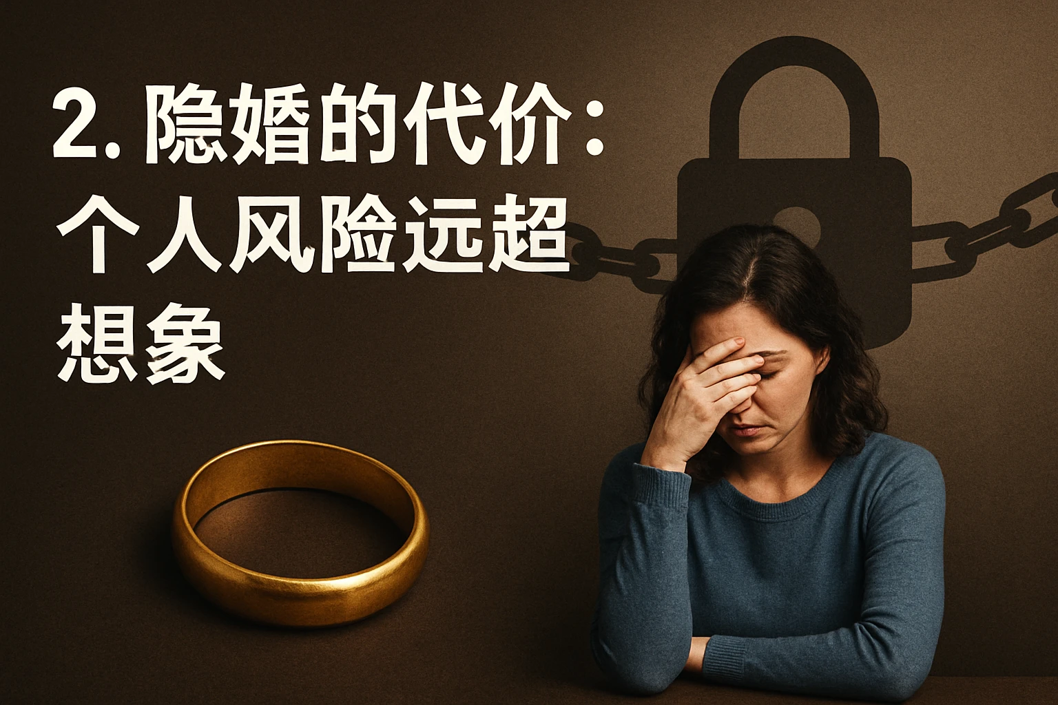 2. 隐婚的代价：个人风险远超想象