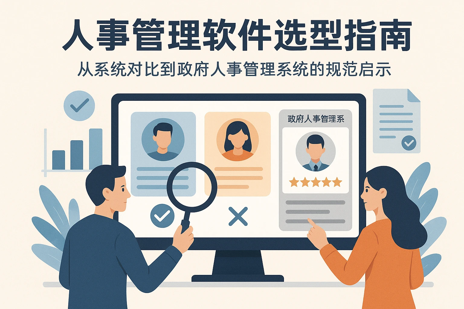 人事管理软件选型指南：从系统对比到政府人事管理系统的规范启示
