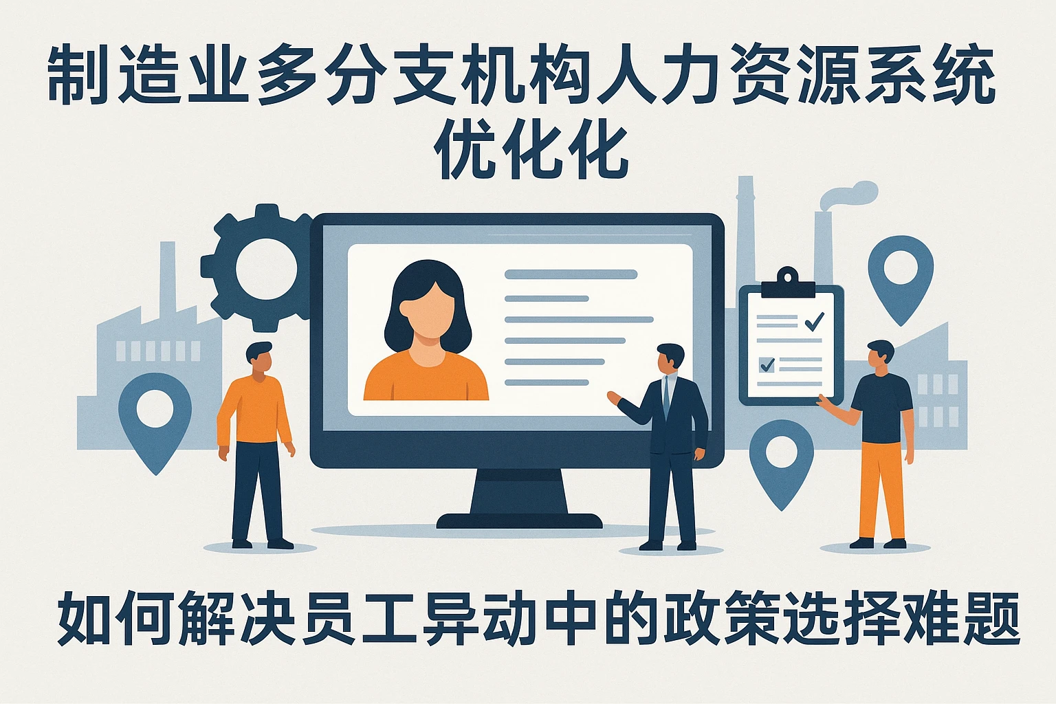 制造业多分支机构人力资源系统优化：如何解决员工异动中的政策选择难题