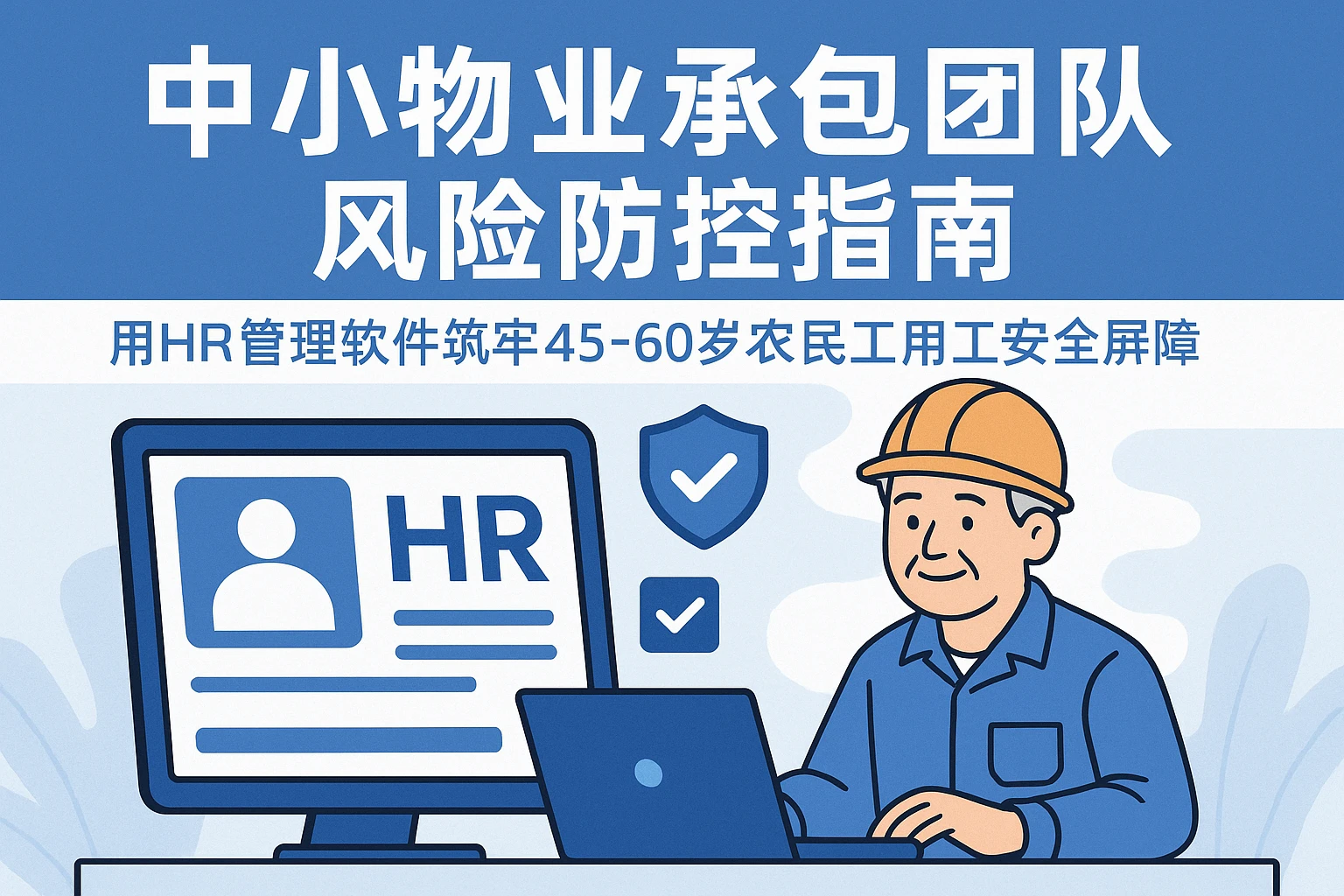 中小物业承包团队风险防控指南：用HR管理软件筑牢45-60岁农民工用工安全屏障