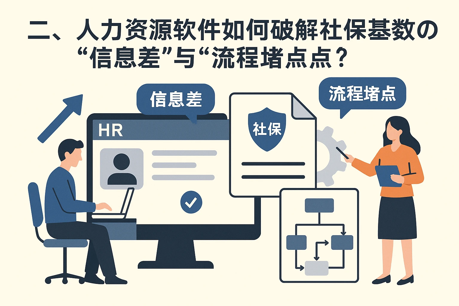 二、人力资源软件如何破解社保基数申报的“信息差”与“流程堵点”？
