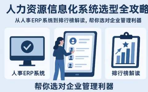 人力资源信息化系统选型全攻略：从人事ERP系统到排行榜解读，帮你选对企业管理利器