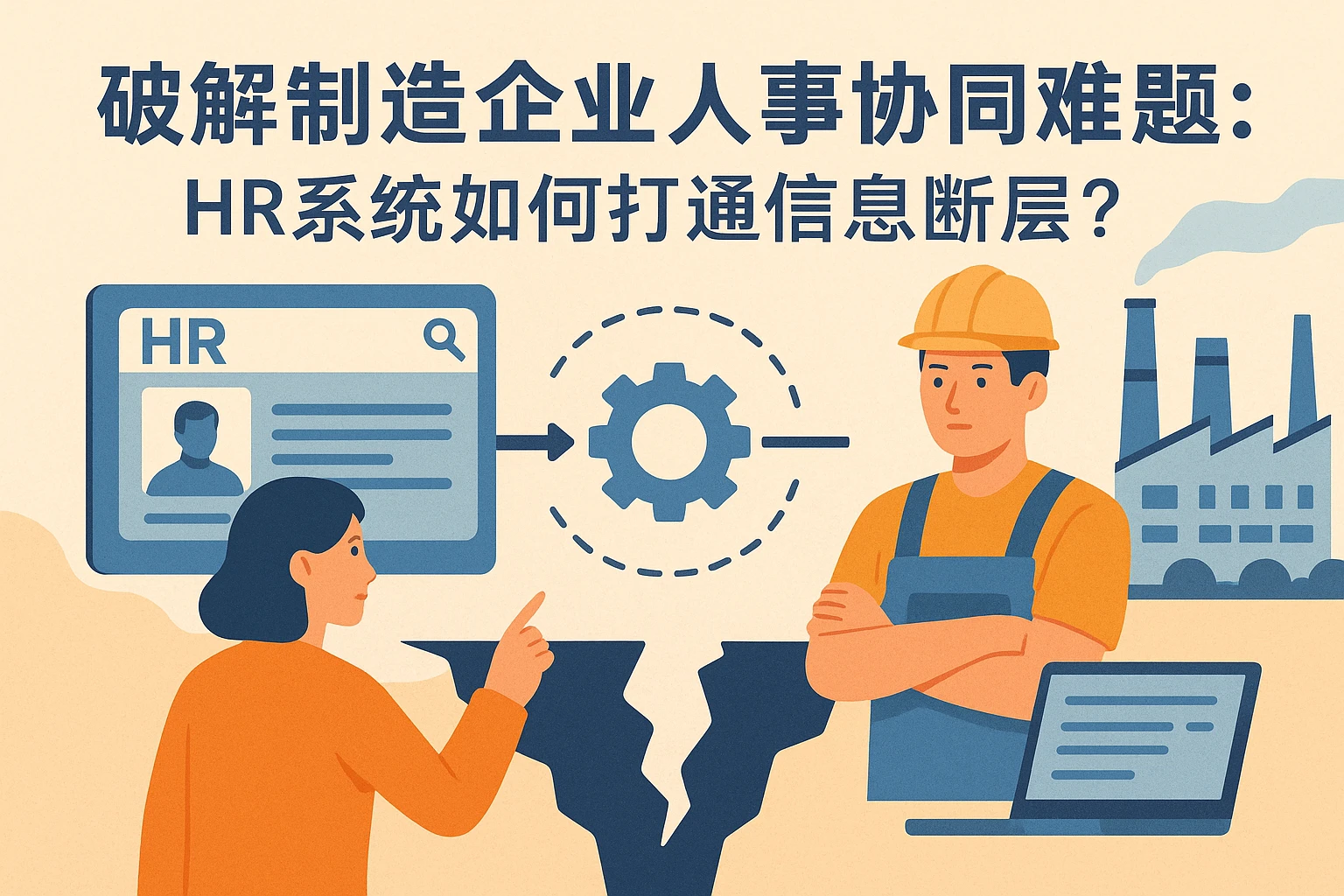 破解制造企业人事协同难题：HR系统如何打通信息断层？