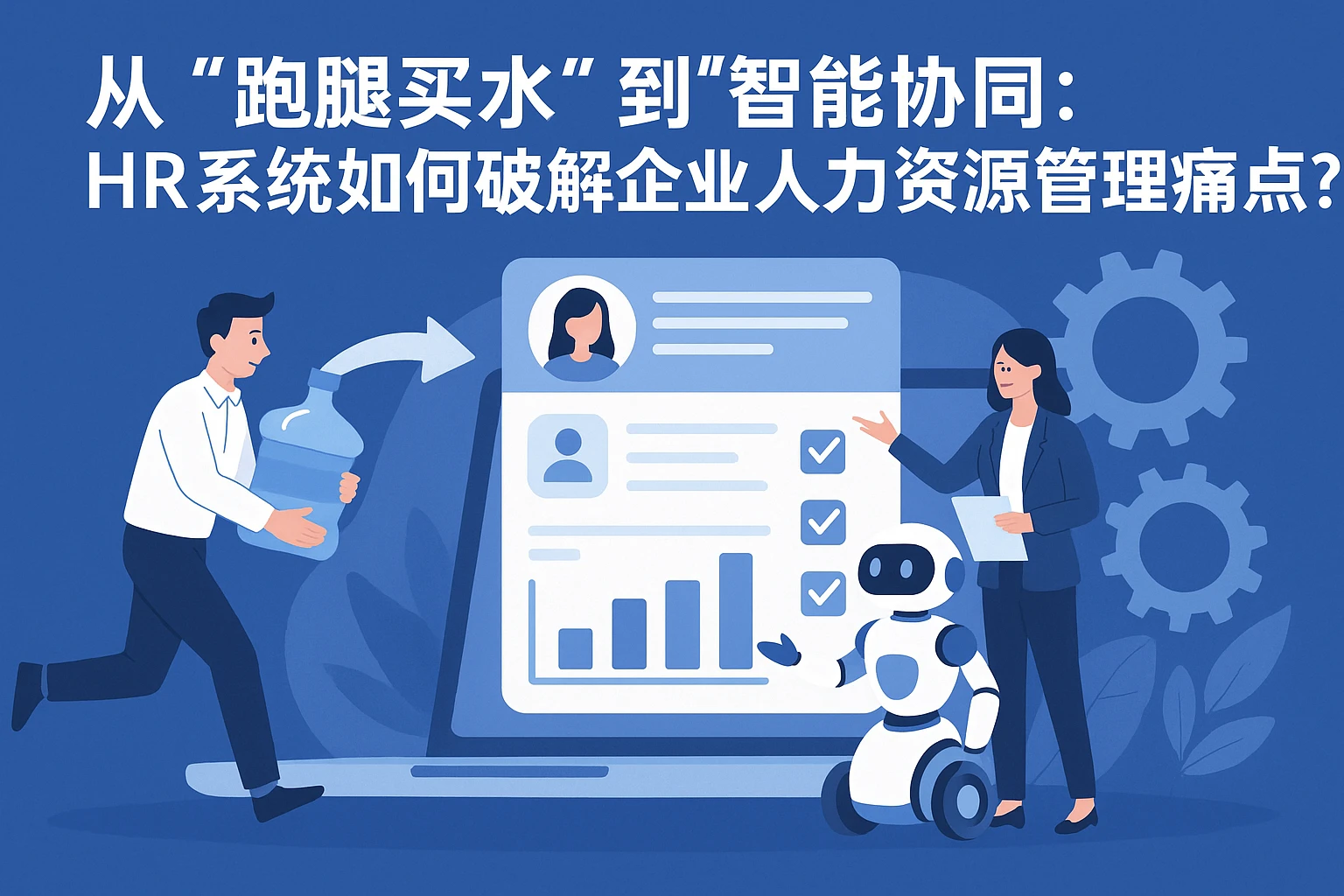 从“跑腿买水”到“智能协同”：HR系统如何破解企业人力资源管理痛点？