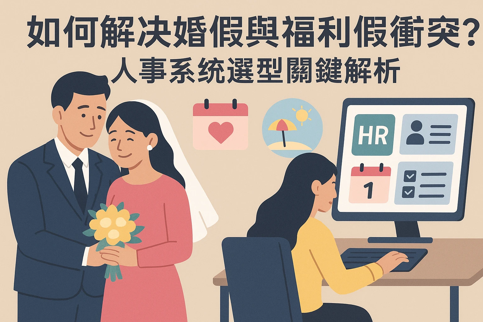 人力资源管理系统如何解决婚假与福利假冲突？人事系统选型关键解析