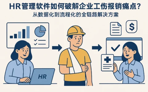 HR管理软件如何破解企业工伤报销痛点？从数据化到流程化的全链路解决方案