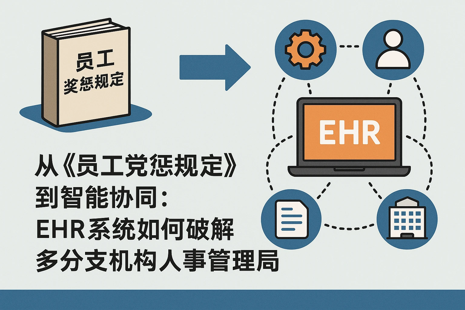 从《员工奖惩规定》到智能协同：EHR系统如何破解多分支机构人事管理困局