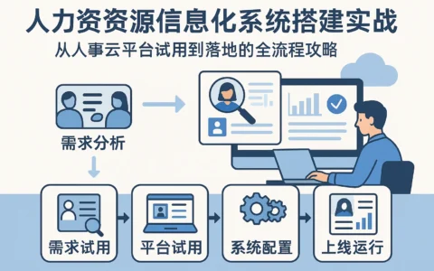 人力资源信息化系统搭建实战：从人事云平台试用到落地的全流程攻略