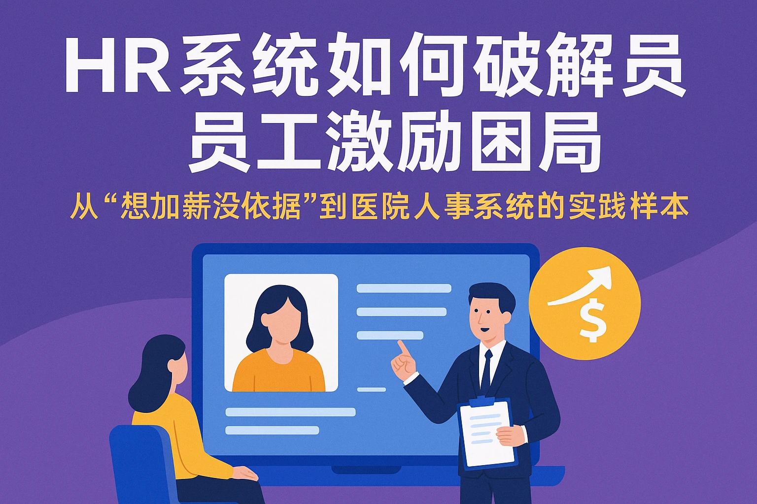 HR系统如何破解员工激励困局——从“想加薪没依据”到医院人事系统的实践样本