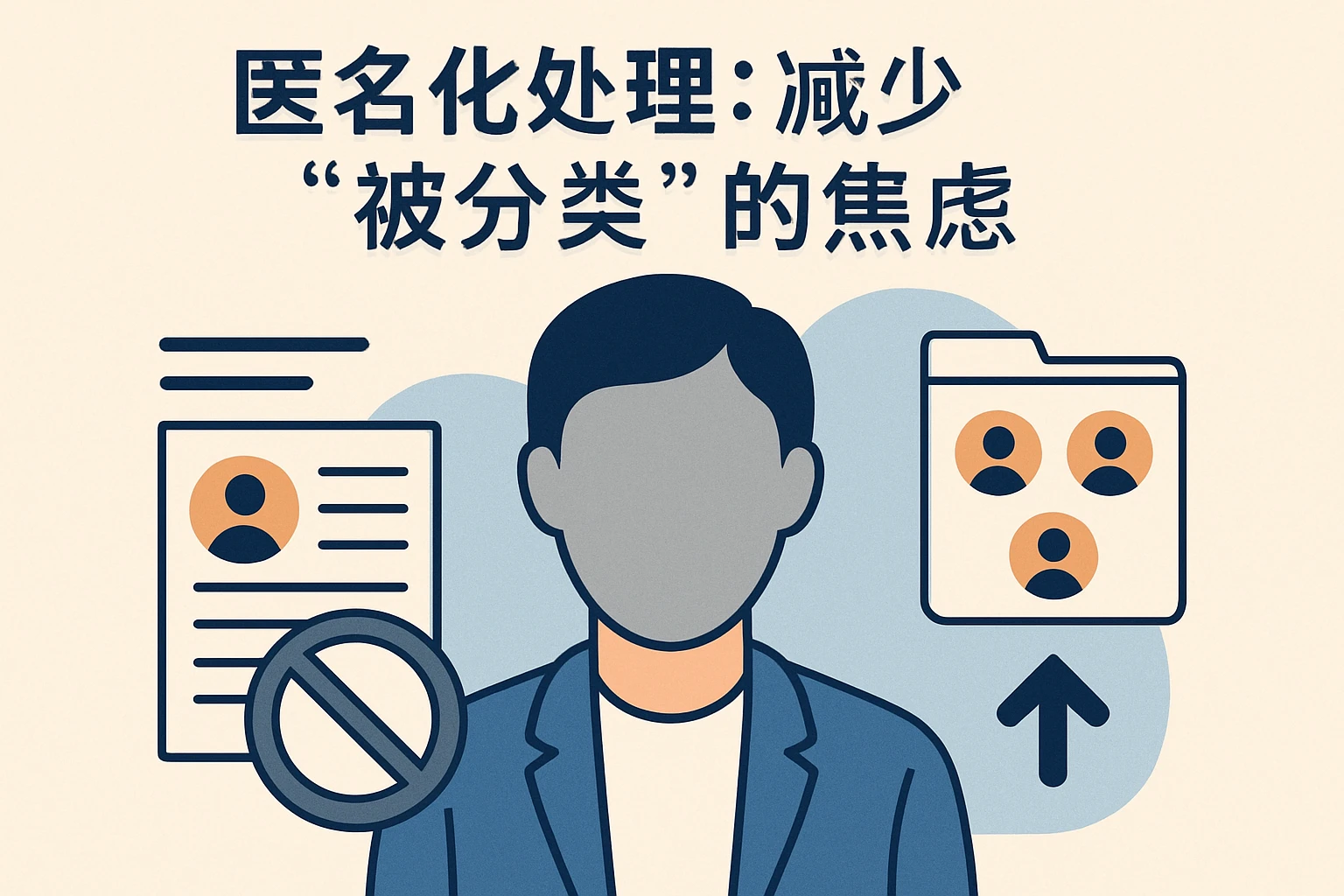2. 匿名化处理：减少“被分类”的焦虑