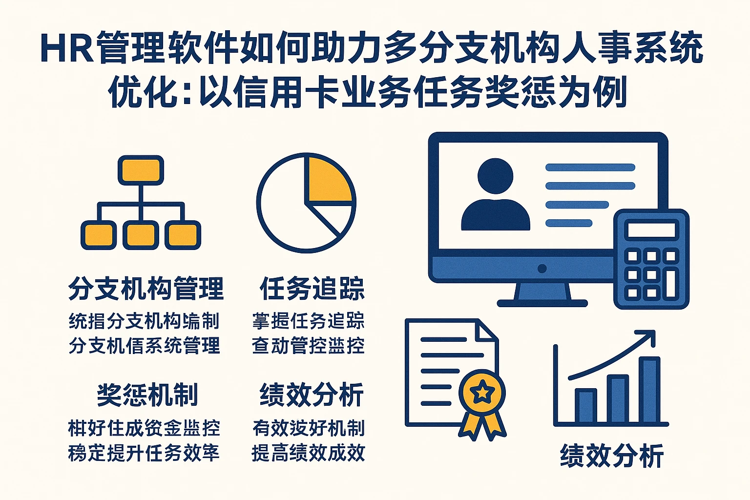 HR管理软件如何助力多分支机构人事系统优化：以信用卡业务任务奖惩为例