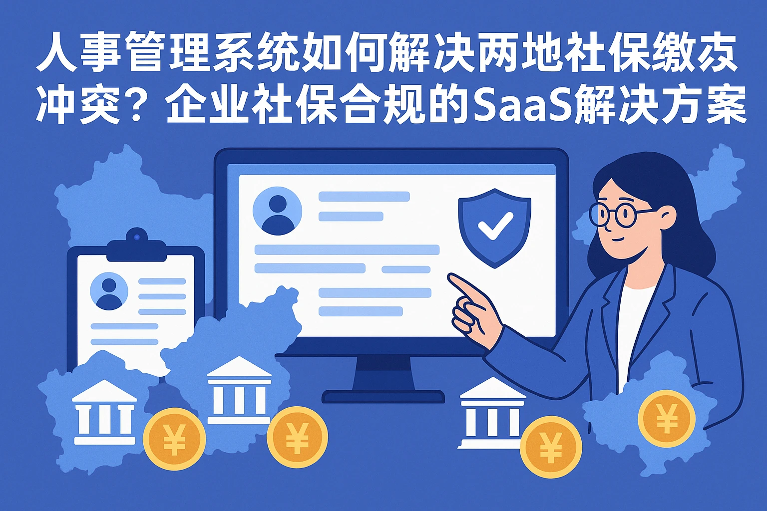 人事管理系统如何解决两地社保缴纳冲突？企业社保合规的SaaS解决方案