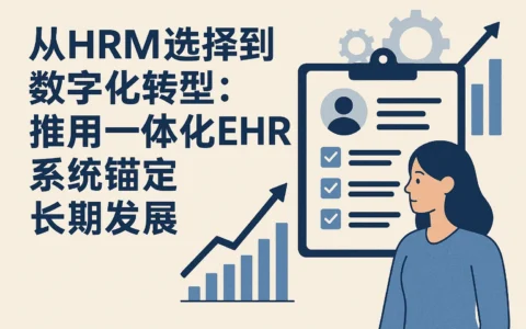 从HRM行业选择到数字化转型：如何用一体化EHR系统锚定长期发展